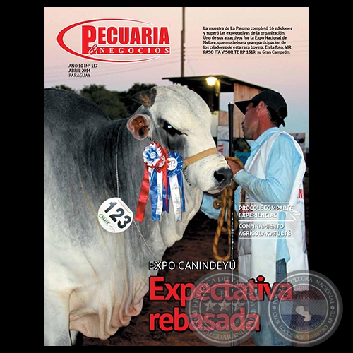 PECUARIA & NEGOCIOS - AÑO 10 - N° 117 - REVISTA ABRIL 2014 - PARAGUAY