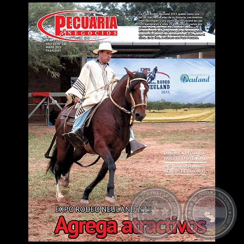 PECUARIA & NEGOCIOS - AÑO 11 NÚMERO 130 - REVISTA MAYO 2015 - PARAGUAY