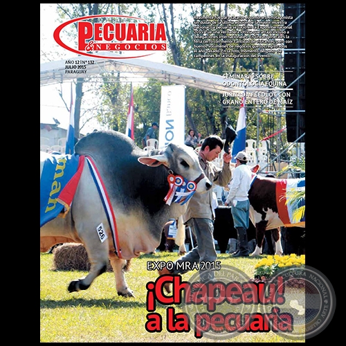 PECUARIA & NEGOCIOS - AÑO 12 NÚMERO 132 - REVISTA JULIO 2015 - PARAGUAY