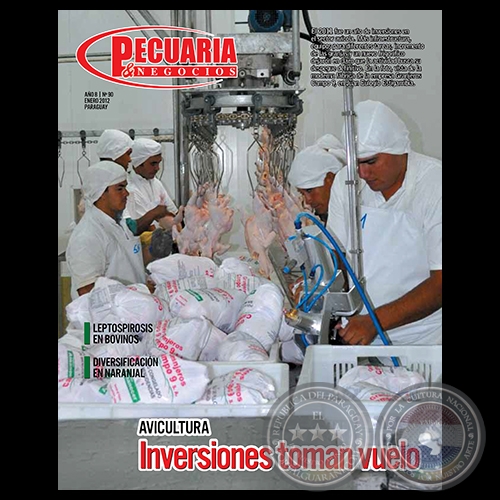PECUARIA & NEGOCIOS - AÑO 8 - N° 90 - REVISTA ENERO 2012 - PARAGUAY