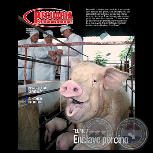 PECUARIA & NEGOCIOS - AÑO 8 - N° 92 - REVISTA MARZO 2012 - PARAGUAY