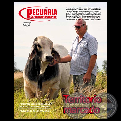 PECUARIA & NEGOCIOS - AÑO 9 - N° 107 - REVISTA JUNIO 2013 - PARAGUAY