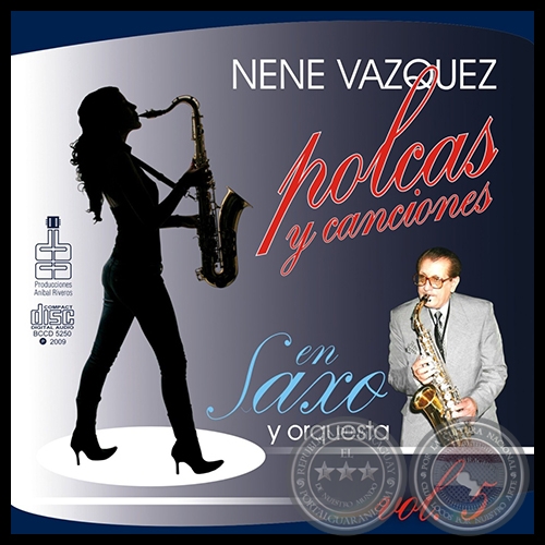 POLCAS Y CANCIONES EN SAXO Y ORQUESTA - NENE VÁZQUEZ 