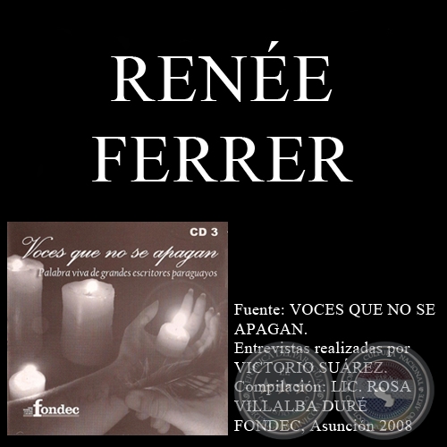 VOCES QUE NO SE APAGAN - RENÉE FERRER