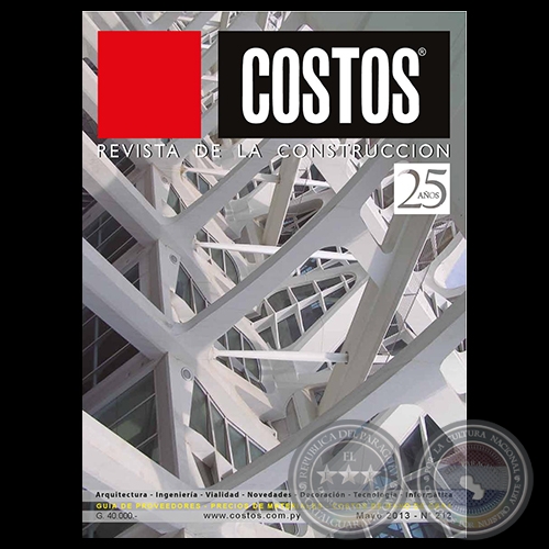 COSTOS Revista de la Construcción - Nº 212 - Mayo 2013