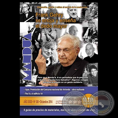 MANDU'A Revista de la Construcción - Nº 380 - Diciembre 2014