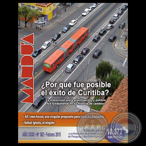 MANDU'A Revista de la Construcción - Nº 382 - Febrero 2015
