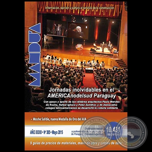 MANDU'A Revista de la Construcción - Nº 385 - Mayo 2015
