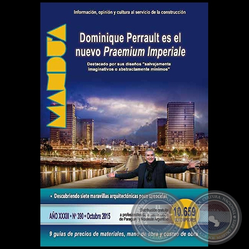 MANDU'A Revista de la Construcción - Nº 390 - Octubre 2015