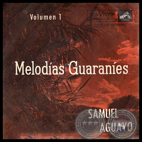MELODÍAS GUARANÍES - Volumen 1 - SAMUEL AGUAYO  