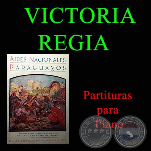 VICTORIA REGIA - Partitura para Piano