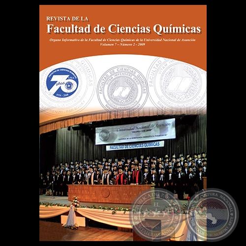 VOLUMEN 7 NÚMERO 2 AÑO 2009 - REVISTA de la FACULTAD de CIENCIAS QUÍMICAS