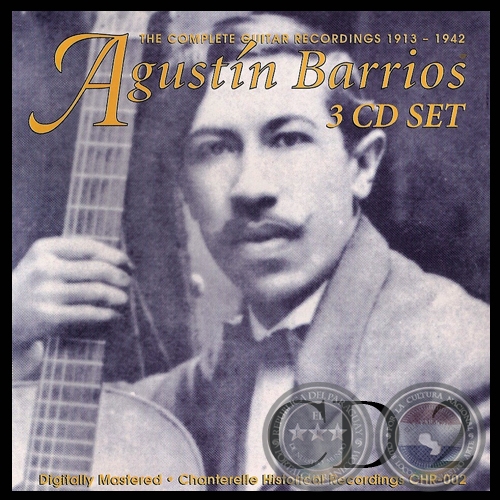 AGUSTÍN PÍO BARRIOS - MUSIC FOR GUITAR 1913 - 1942 - CD Nº 2