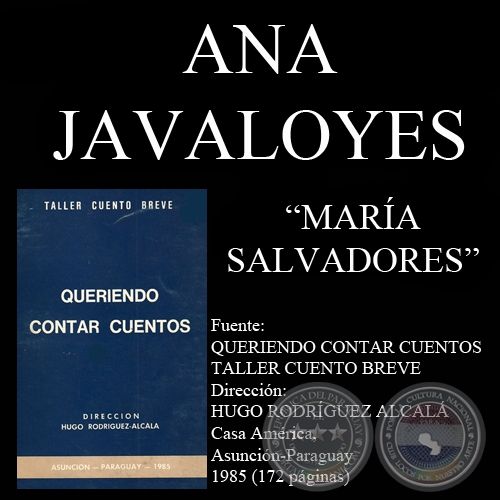 MARTA SALVADORES (Cuento de ANA JAVALOYES)
