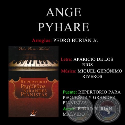 ANGE PYHARE - Arreglos PEDRO BURIN MALVIDO