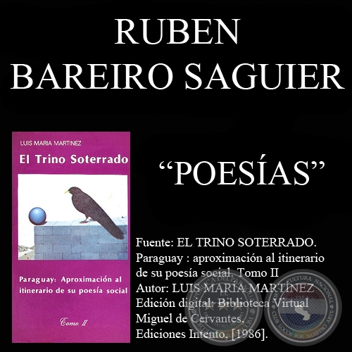 POESÍAS DE RUBEN BAREIRO SAGUIER