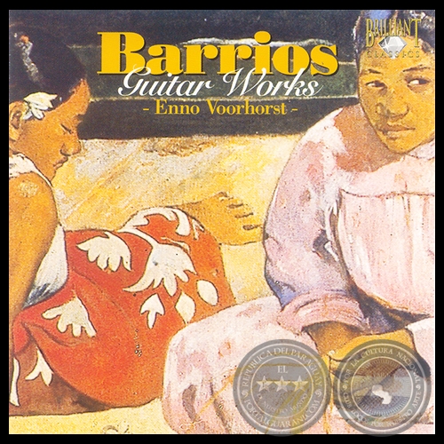 BARRIOS - Guitar Works - Enno Voorhorst - Año 1994