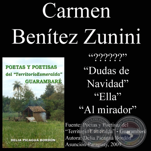 POESÍAS (De POETAS Y POETISAS DEL “TERRITORIO ESMERALDA” - GUARAMBARÉ)