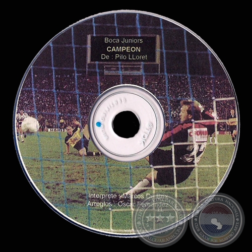 BOCA JUNIORS CAMPEÓN - PILO LLORET