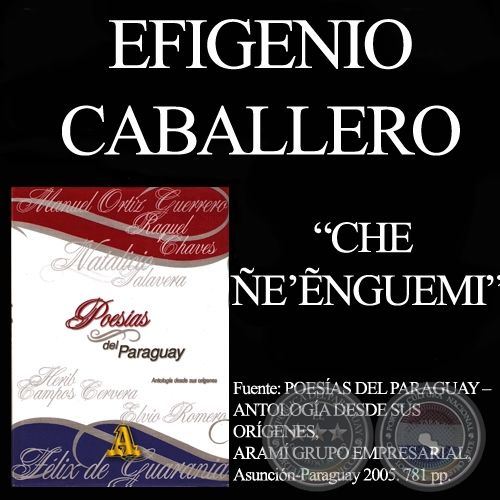 POESÍAS de EFIGENIO CABALLERO FERNÁNDEZ