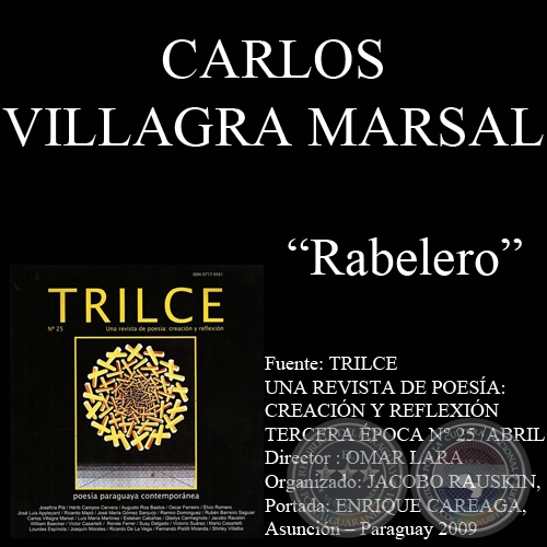 RABELERO - Poesía de CARLOS VILLAGRA MARSAL