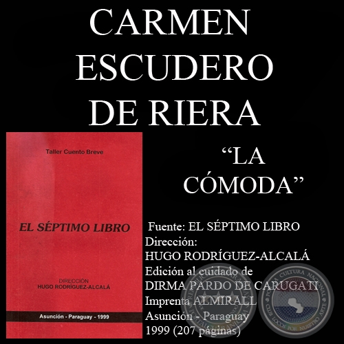 LA CÓMODA (Cuento de CARMEN ESCUDERO DE RIERA)