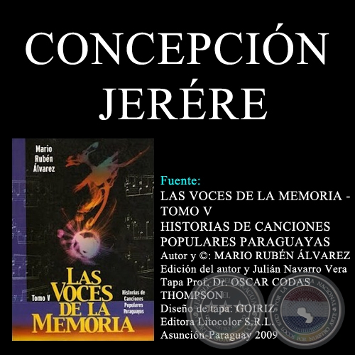 CONCEPCIÓN JERÉRE - Letra: EMILIANO R. FERNÁNDEZ