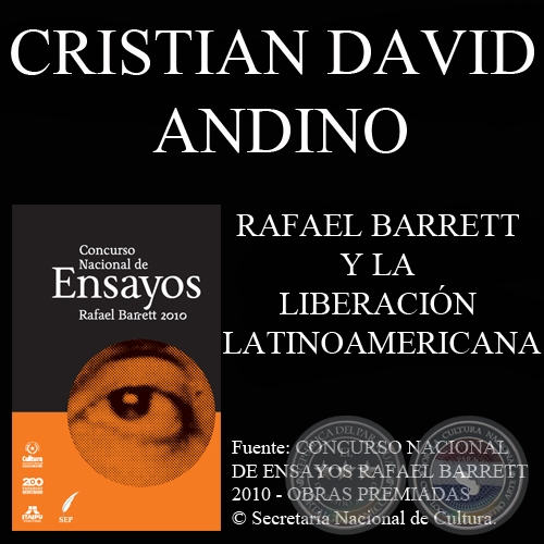 RAFAEL BARRETT Y LA LIBERACIÓN LATINOAMERICANA (CRISTIAN DAVID ANDINO)