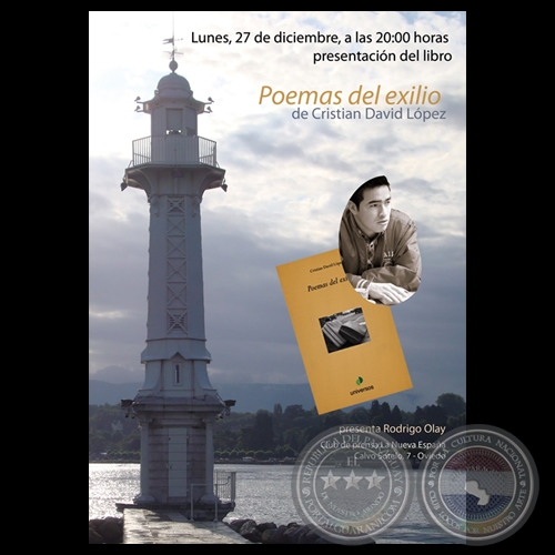 POEMAS DEL EXILIO, 2010 - Obras de CRISTIAN DAVID LÓPEZ