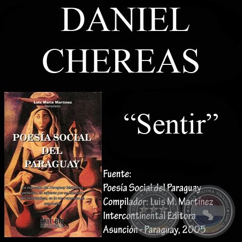 SENTIR (Poesía de DANIEL CHEREAS)