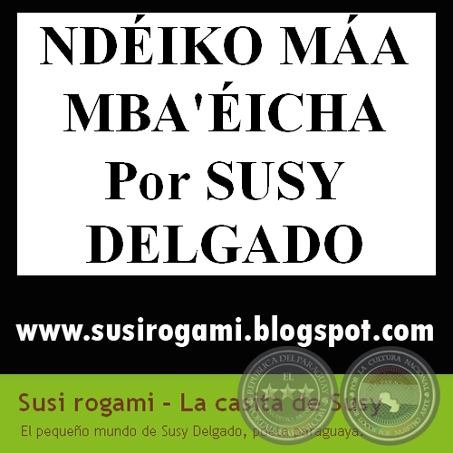 POESÍAS EN GUARANÍ de SUSY DELGADO