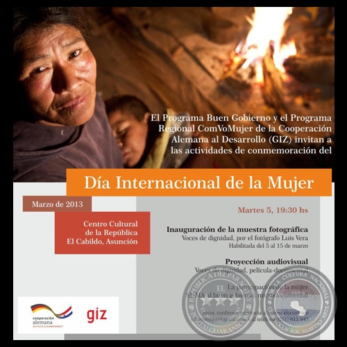 DÍA INTERNACIONAL DE LA MUJER, 2013