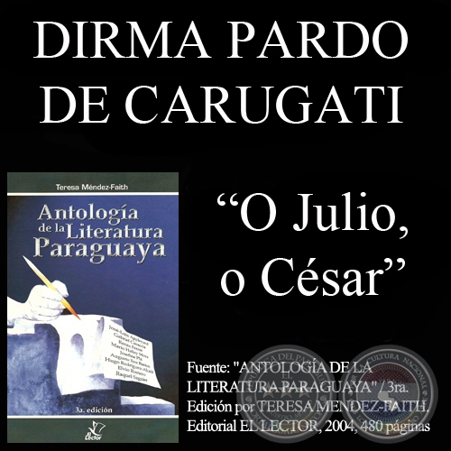 O JULIO O CSAR - Cuento de DIRMA PARDO DE CARUGATI