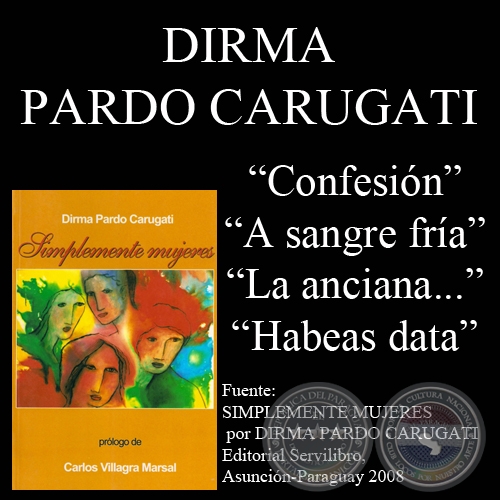HABEAS DATA y cuentos de DIRMA PARDO CARUGATI
