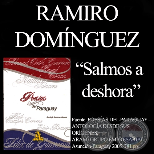 SALMOS A DESHORA - Poesías de RAMIRO DOMÍNGUEZ, 1963
