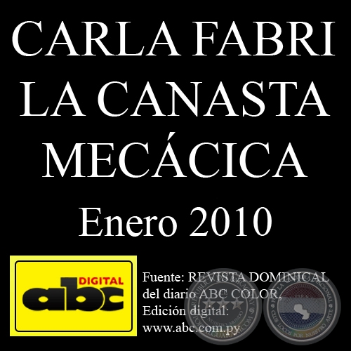 LA CANASTA MECÁNICA (ENERO 2010)