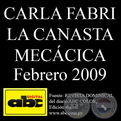 LA CANASTA MECÁNICA (FEBRERO 2009)