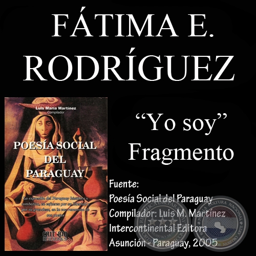 YO SOY (Poesía de FÁTIMA ELIZABETH RODRÍGUEZ)