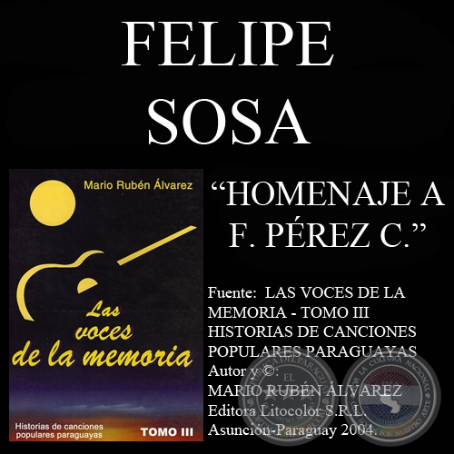 CONCIERTO PARA ARPA Y 5 GUITARRAS. HOMENAJE A FÉLIX PÉREZ CARDOZO - Obra de FELIPE SOSA 