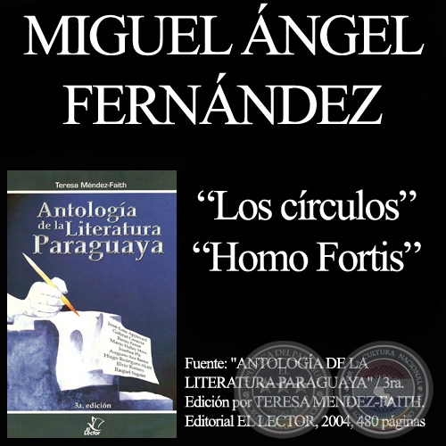 LOS CÍRCULOS y HOMO FORTIS (Poesías de MIGUEL A. FERNÁNDEZ)