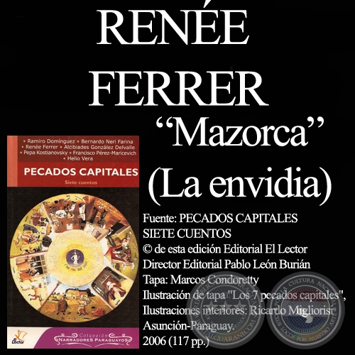 MAZORCA  (LA ENVIDIA) - Cuento de RENÉE FERRER