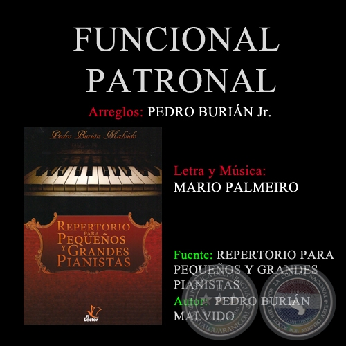 FUNCIN PATRONAL - Arreglos PEDRO BURIN MALVIDO