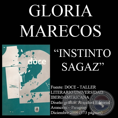 INSTINTO SAGAZ - Poesías de GLORIA MARECOS