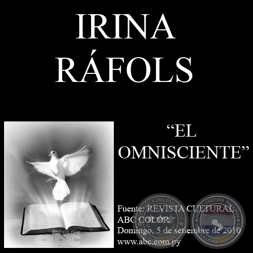 EL OMNISCIENTE - ALGO MS QUE UN PUNTO DE VISTA - Por IRINA RFOLS 