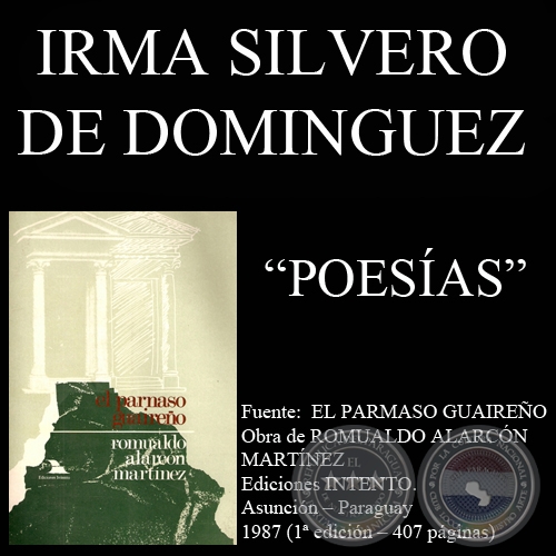 Poesías de IRMA SILVERO DE DOMINGUEZ
