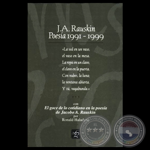 POESÍA : 1991-1999 / JACOBO A. RAUSKIN