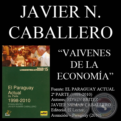 VAIVENES DE LA ECONOMÍA - Ensayo: JAVIER NUMAN CABALLERO