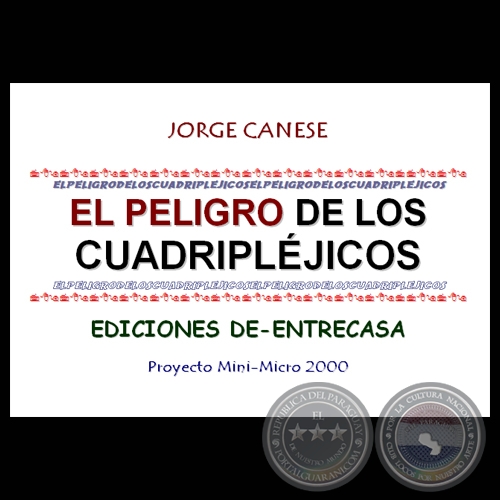EL PELIGRO DE LOS CUADRIPLÉJICOS, 2000 - Por JORGE CANESE