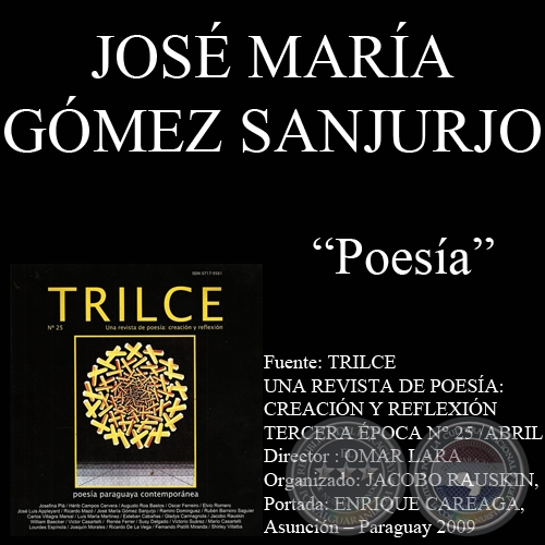 POESÍA de JOSÉ MARÍA GÓMEZ SANJURJO