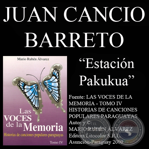 ESTACIÓN PAKUKUA - Composición de JUAN CANCIO BARRETO